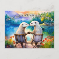 Glücklich haben wir jeden Otter