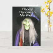 *GLÜCKLICH HALLOWEEN* MEIN HÜBSCH KARTE (Gelbe Blume)