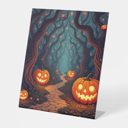 glücklich halloween sockelschild (Vorderseite)