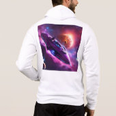 glücklich hoodie (Rückseite)