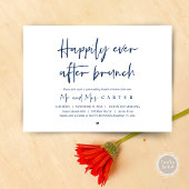 Glücklich immer nach dem Brunch, Moderne Post Hoch Einladung