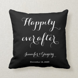 Glücklich immer nach dem Kissen des Kissens