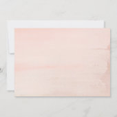 Glücklich immer nach dem Party, Elopement, Grün Einladung (Rückseite)