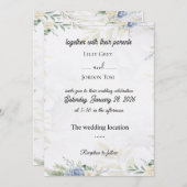 Glücklich immer nach dem Start jetzt Einladung (Vorne/Hinten)