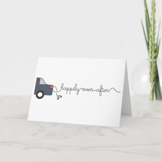 glücklich immer nach der 12x18 karte (Vorderseite)