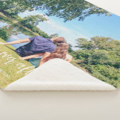 glücklich immer nach ein paar Fotos Sherpadecke (3/4)