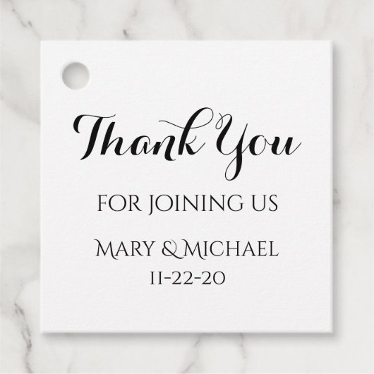 glücklich immer nach geschenkanhänger (Vorderseite)