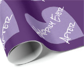 glücklich immer nach geschenkpapier (Rolleneckpunkt)