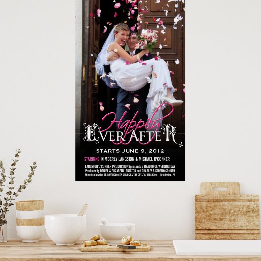 Glücklich immer nach - Hochzeit Movie Poster (Küche)