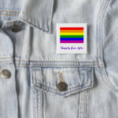 Glücklich immer nach/nach Hochzeit Button (Beispiel)