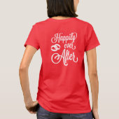 glücklich immer nach T-Shirt (Rückseite)