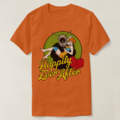 glücklich immer nach T-Shirt (Design vorne)