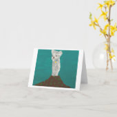 Glücklich in der Brise Karte (Gelbe Blume)