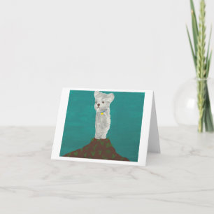 Glücklich in der Brise Karte