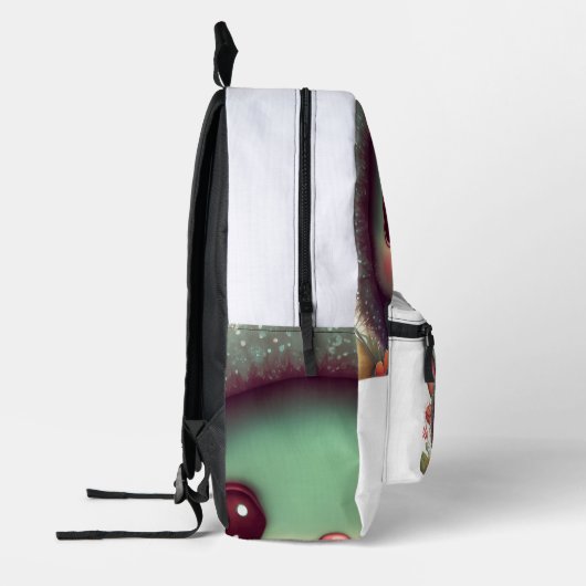 glücklich in der Schule Bedruckter Rucksack (Links)