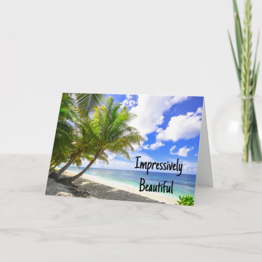 GLÜCKLICH *JAHRESZEITRAUM* FÜR SIE MIT LIEBE KARTE (Vorderseite)