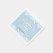 GLÜCKLICH JE NACH DEM Party Abendessen Cocktail Na Serviette (Ecke)