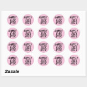 GLÜCKLICH JE NACH DEM WEDDING STICKERS (Blatt)