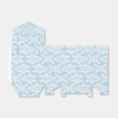 GLÜCKLICH JE NACH DER Blue Wedding Party Gönnerbox Geschenkschachtel (Ungefaltet)