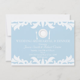 GLÜCKLICH JE NACH Hochzeit Probe Dinner einladen Einladung