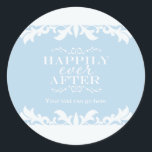 GLÜCKLICH JE NACH Storybook Gastgeschenk Sticker<br><div class="desc">GLÜCKLICH JE NACH Storybook Gastgeschenk Sticker. Anpassen mit jedem Text. Passende Artikel in meinem Geschäft.</div>