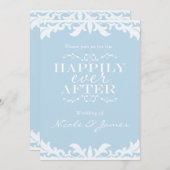 GLÜCKLICH JE NACH Storybook Hochzeit Einladung (Vorne/Hinten)