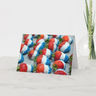 Glücklich Juli 4. Karte