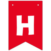 Glücklich Juli 4. Wimpelkette (Zweite Fahne)