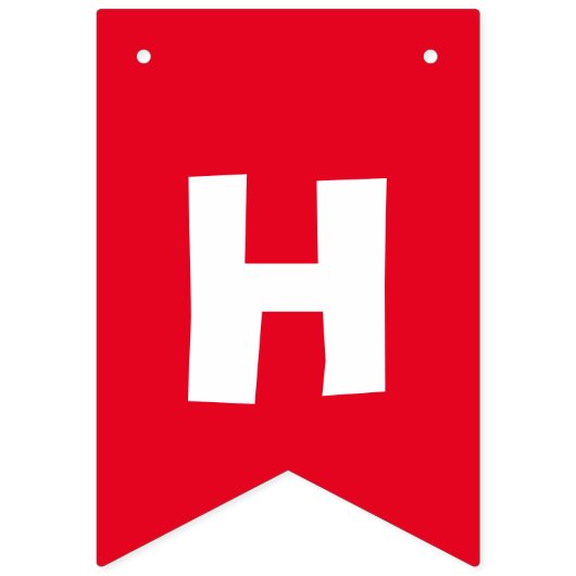 Glücklich Juli 4. Wimpelkette (Zweite Fahne)