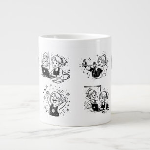 glücklich Jumbo-Tasse