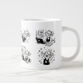 glücklich Jumbo-Tasse (Rechts)