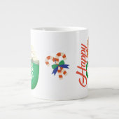 GLÜCKLICH Jumbo-Tasse (Vorderseite)