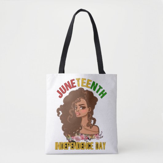 GLÜCKLICH JUNETEENTH 2025 TASCHE (Vorderseite)