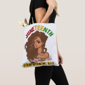 GLÜCKLICH JUNETEENTH 2025 TASCHE (Von Nahem)
