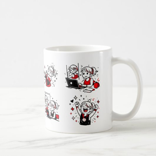 glücklich kaffeetasse (Rechts)