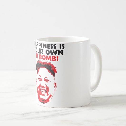 Glücklich Kaffeetasse (VorderseiteRechts)