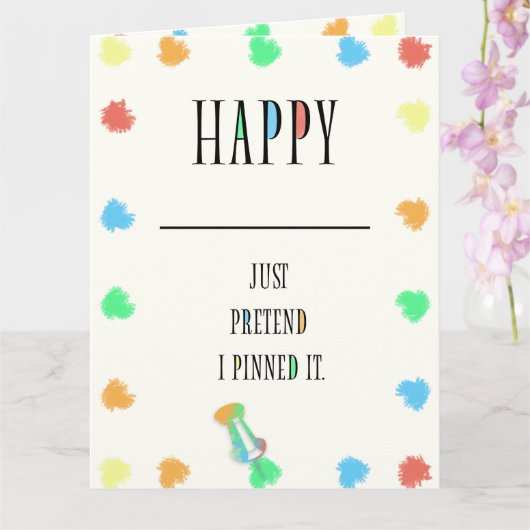 GLÜCKLICH. KARTE (Orchidee)