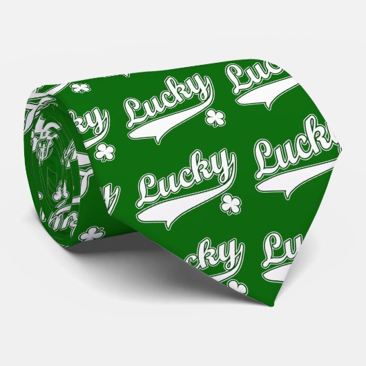 Glücklich Krawatte (Gerollt)