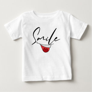 GLÜCKLICH LÄCHELN MOOD. BABY T-SHIRT