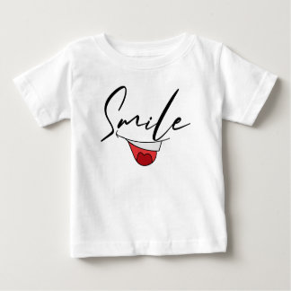 GLÜCKLICH LÄCHELN MOOD. BABY T-SHIRT