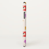 Glücklich Lächelnde Blume mit Friedenszeichen Mit  Case-Mate iPhone Hülle (Hinten/Rechts)