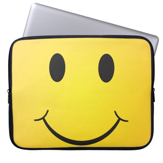 glücklich laptopschutzhülle (Vorderseite)