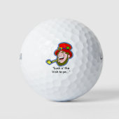 Glücklich Leprechaun "Luck o' the Irish zu ya! Golfball (Vorderseite)