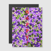 GLÜCKLICH! Magnetkarte (Vorne/Hinten)