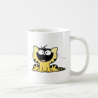 Glücklich-Miezekatze Kaffeetasse