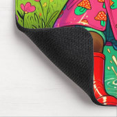 glücklich Mousepad (Ecke)