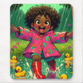 glücklich Mousepad (Vorne)