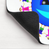 Glücklich Mousepad (Ecke)