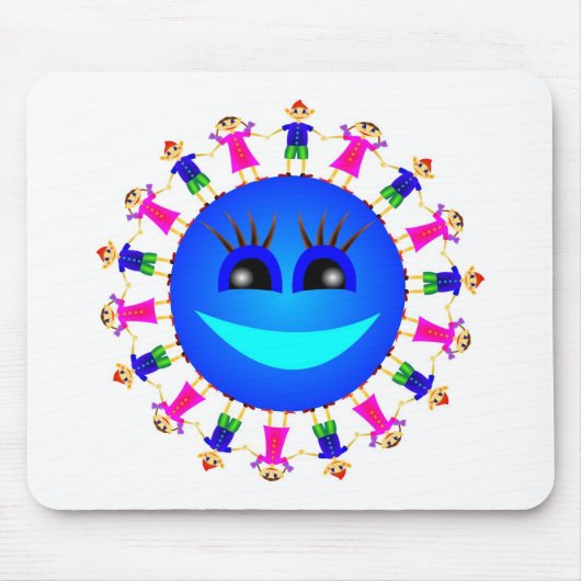 Glücklich Mousepad (Vorne)