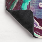 glücklich mousepad (Ecke)